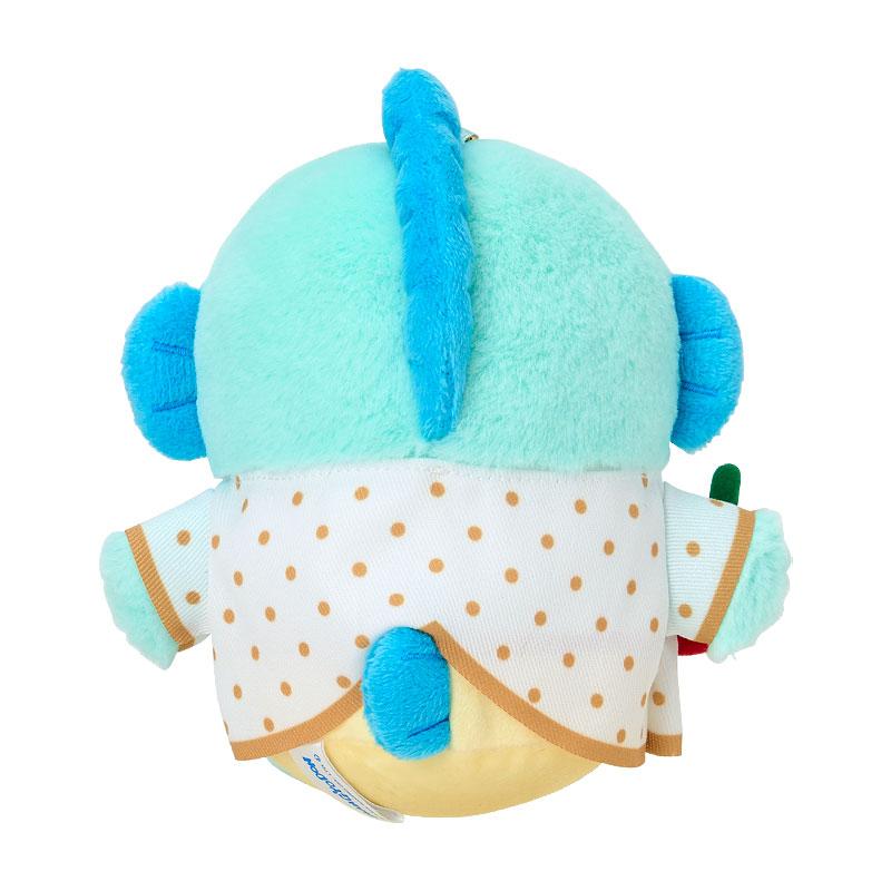 Hangyodon Plush Mascot Holder Keychain Strawberry News 50th Sanrio Japan