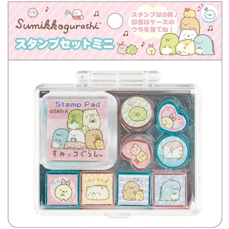 Sumikko Gurashi Stamp 8 Designs San-X Japan FT75003
