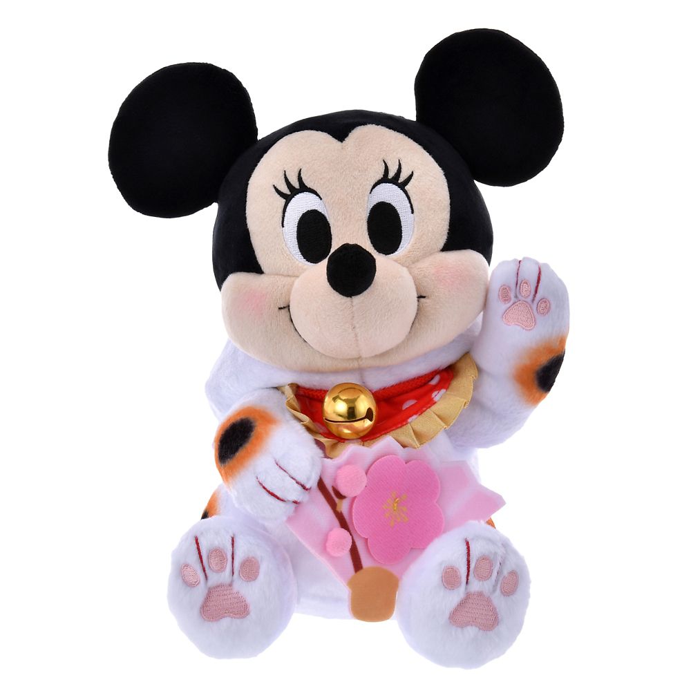 Minnie Plush Doll Cat Daruma Disney Store Japan New Year 2025