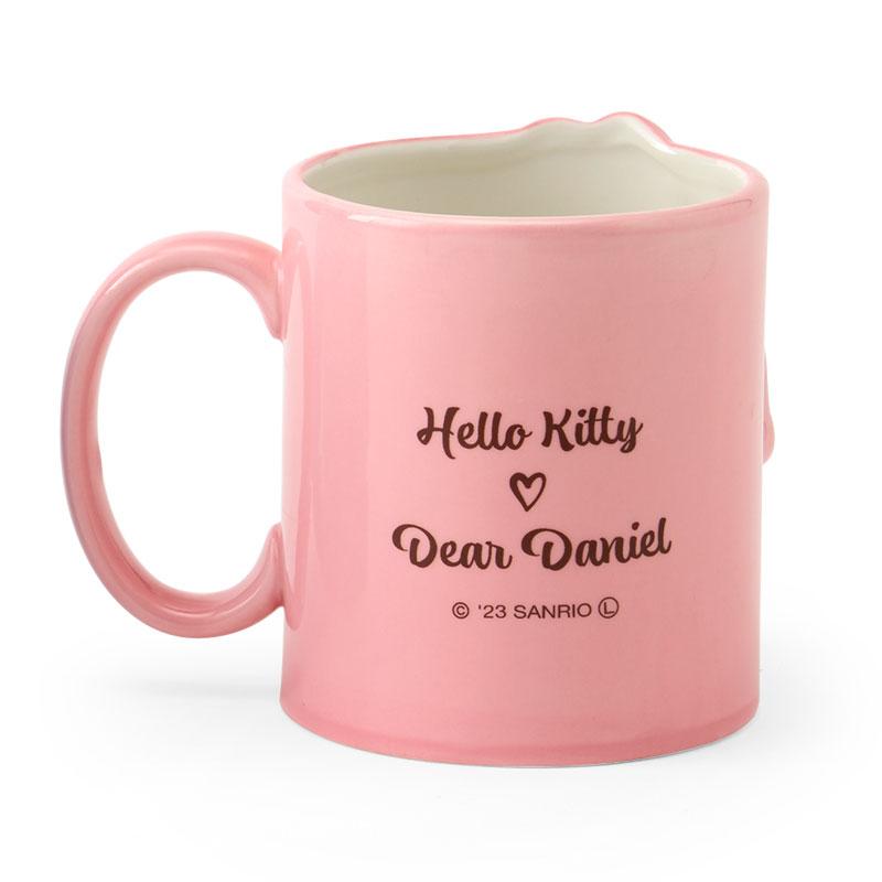 Hello Kitty & Dear Daniel Kiss Pair Mug Cup Sanrio Japan 2024