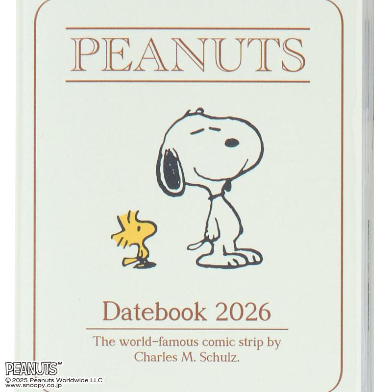 PEANUTS Snoopy 2026 Schedule Book Monthly Pocket Datebook Sanrio Japan
