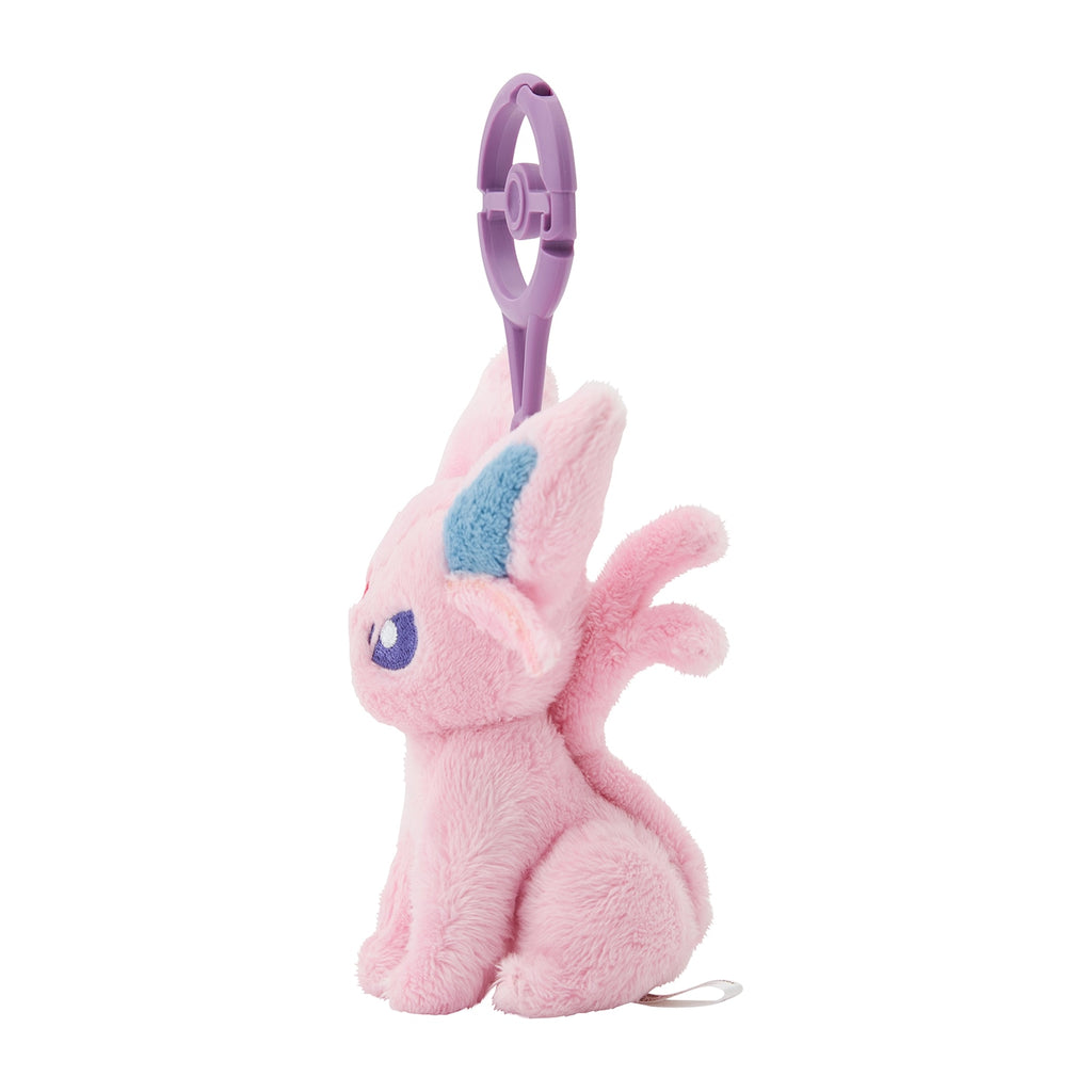 Espeon Eifie Plush Keychain with Carabiner Pokemon Center Japan 2024