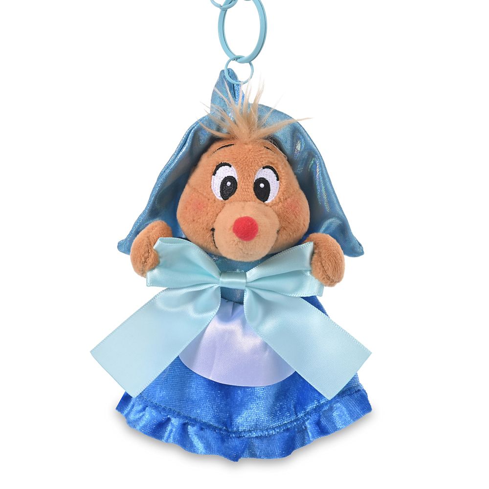 Suzy Plush Keychain Blue Pearl Cinderella Friends Disney Store