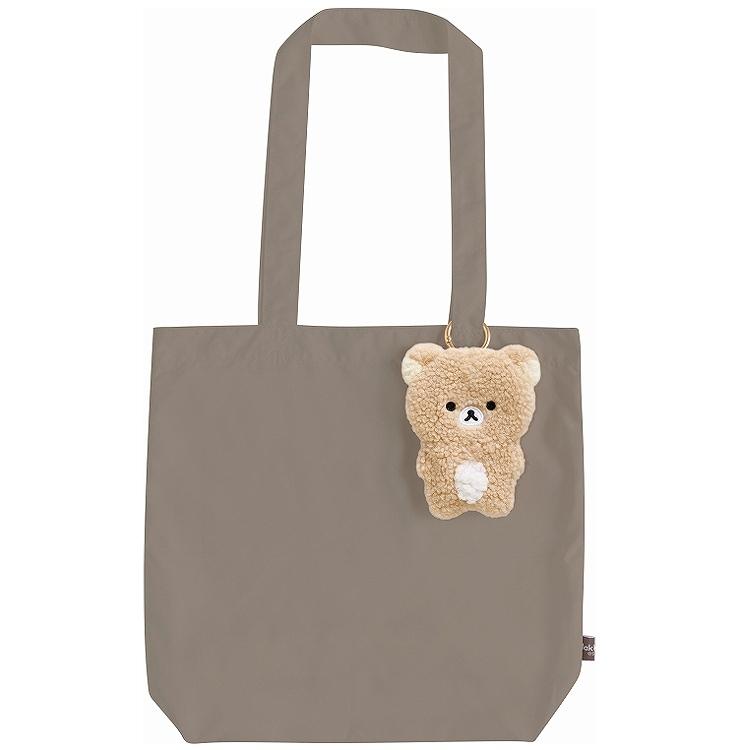 BASIC RILAKKUMA BOA Eco Shopping Tote Bag Brown San-X Japan 2025
