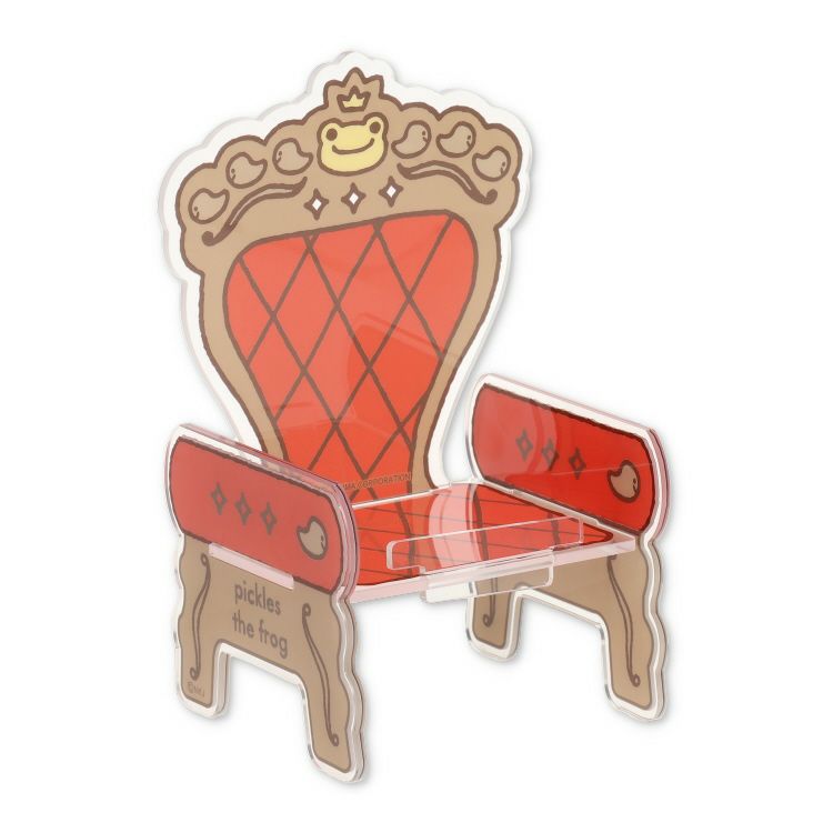 Pickles the Frog King's Chair Acrylic Stand 30th Japan 2024