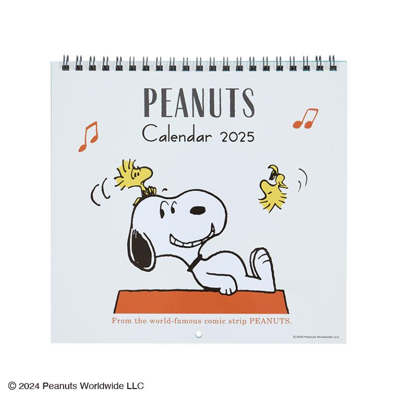 PEANUTS Snoopy Wall Calendar 2025 M Sanrio Japan