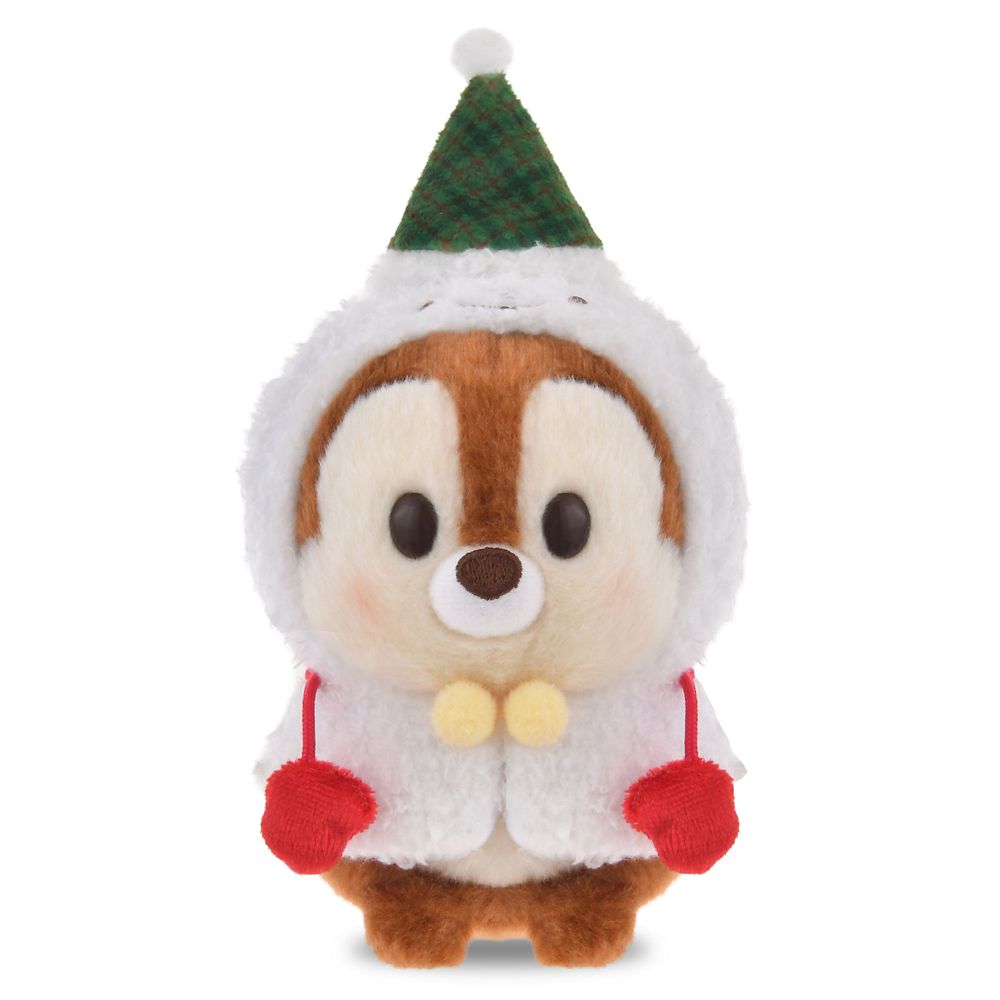 Chip Plush Doll Snowman Urupocha-chan Disney Store Japan Christmas 2025