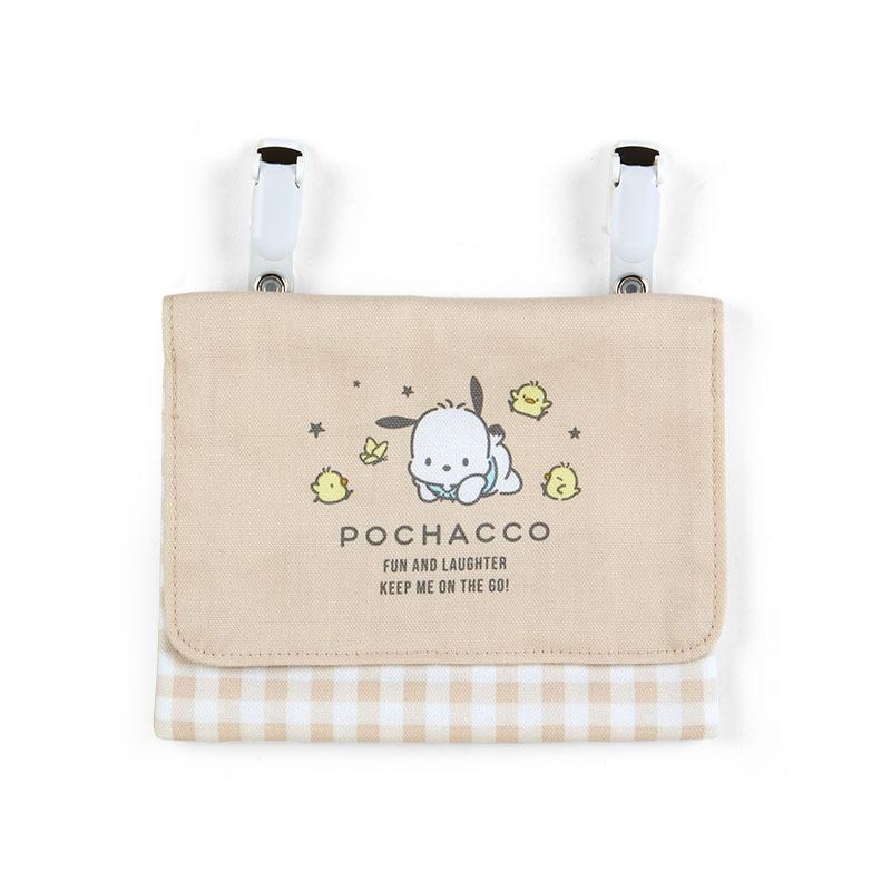 Pochacco Kids Pocket Pouch Beige Sanrio Japan