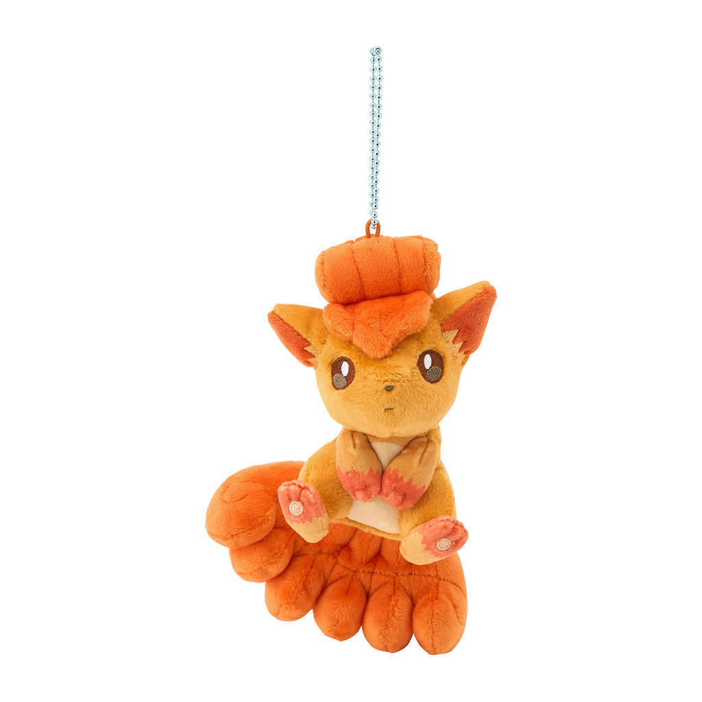 Alolan & Vulpix Rokon Plush Keychain Friend Pair Pokemon Center Japan 2025