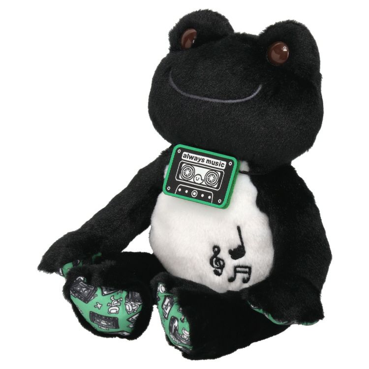 Pickles the Frog Bean Doll Plush always music Black Japan 2025