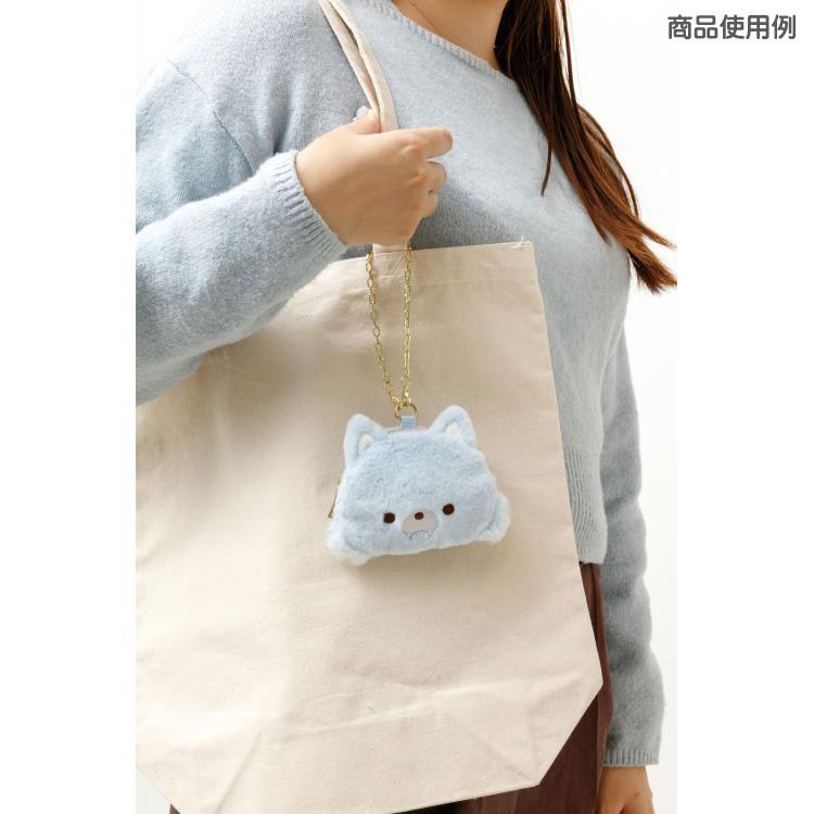 Chairoikoguma Coin Case Pouch Face Aokogu Otomari San-X Japan 2024 Rilakkuma