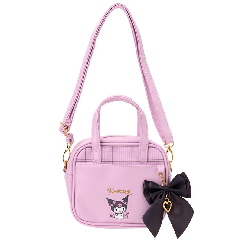 Kuromi Kids Boston Bag with Shoulder Sanrio Japan 2025