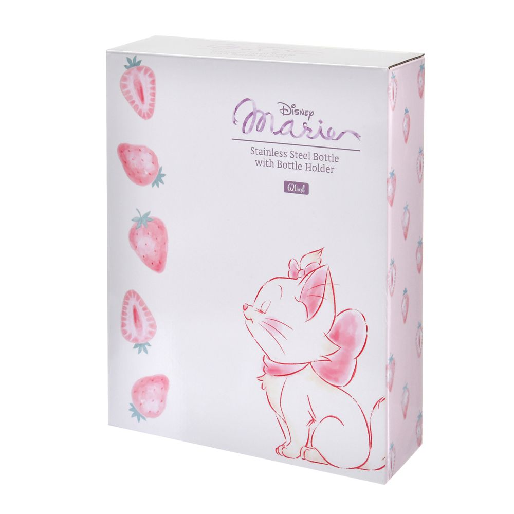 The Aristocats Marie Cat Stainless Bottle STRAWBERRY Disney Store Japan