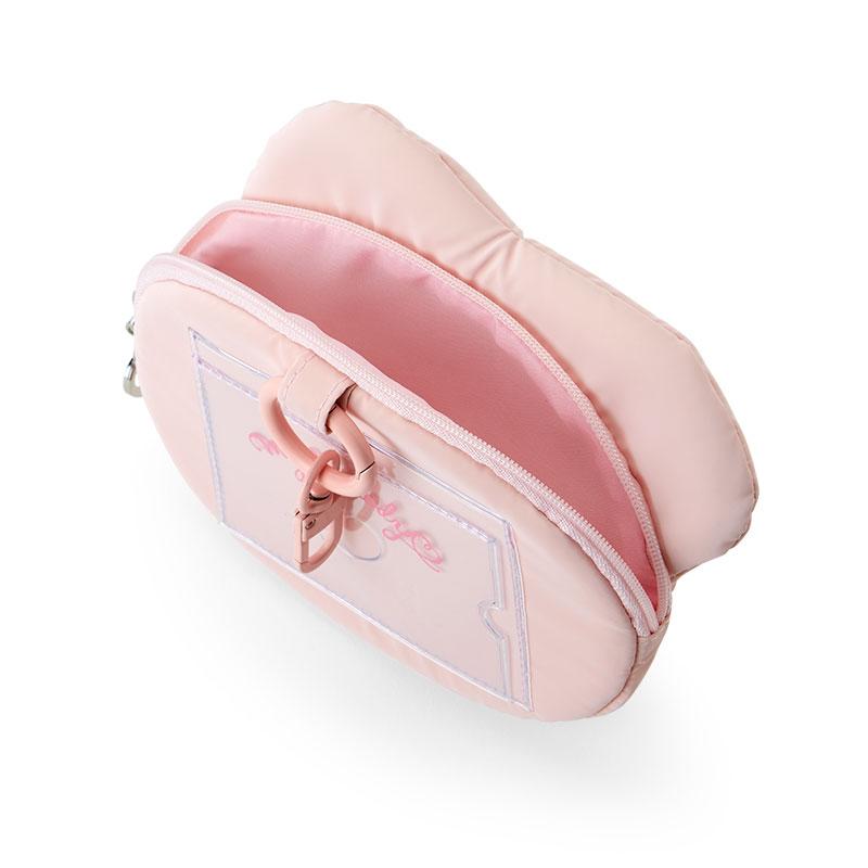 My Melody Pass Case Face Shape Fluffy Winter Sanrio Japan