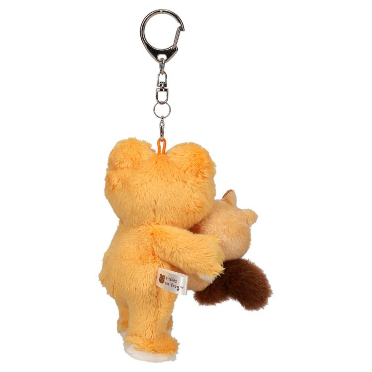 Pickles the Frog Plush Keychain with Almond Orange Japan 2025