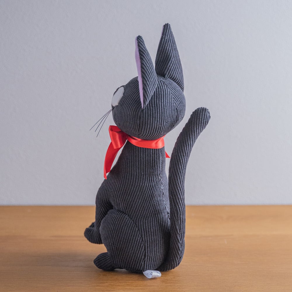 Kiki's Delivery Service Jiji Corduroy Plush Doll Studio Ghibli Japan Cat