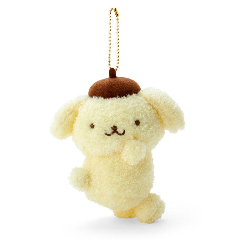 Pom Pom Purin Plush Mascot Holder Keychain Shake Bottom Sanrio Japan 2024