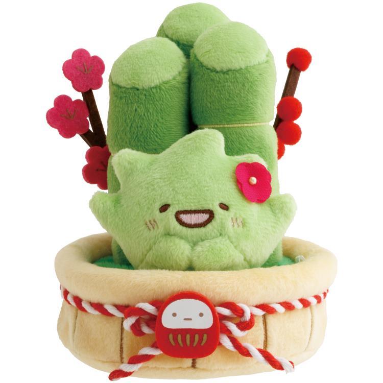 Sumikko Gurashi Kadomatsu Weed Plush Doll San-X Japan New Year 2025