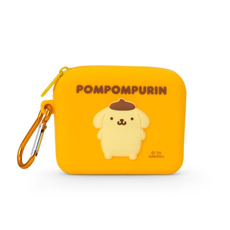 Pom Pom Purin Silicone mini Pouch Yellow Sanrio Japan 2025