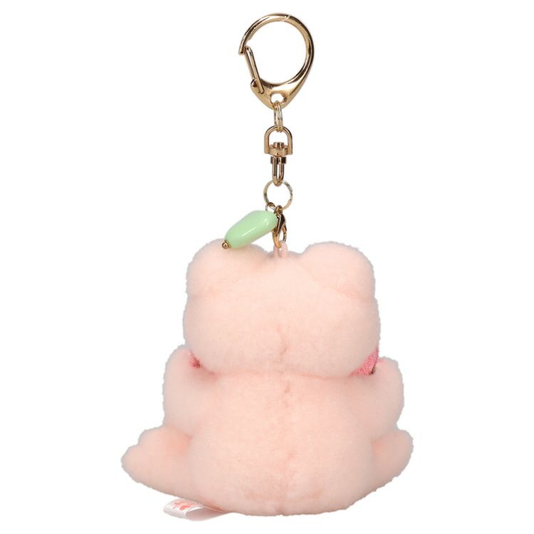 Pickles the Frog Plush Keychain Smile Heart Pink Japan 2025