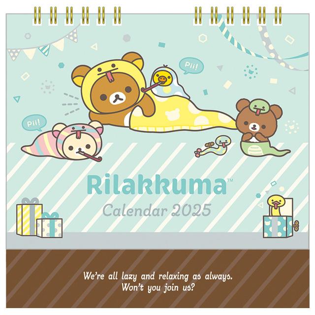 Rilakkuma Calendar Desktop 2025 Snake San-X Japan – VeryGoods.JP Rilakkuma Calendar Desktop 2025 Snake San-X Japan – VeryGoods.JP