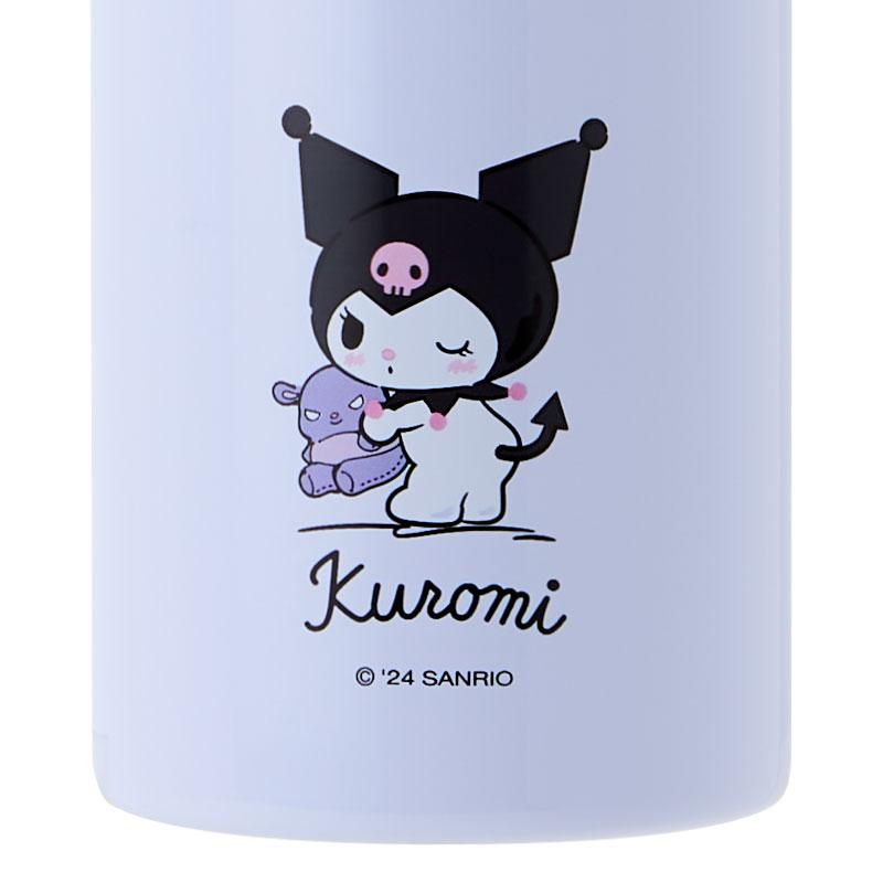 Kuromi Stainless Bottle 370ml Purple Sanrio Japan