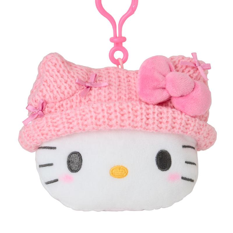 Hello Kitty mini Pouch Face Shape Ears Key Holder Sanrio Japan 2024