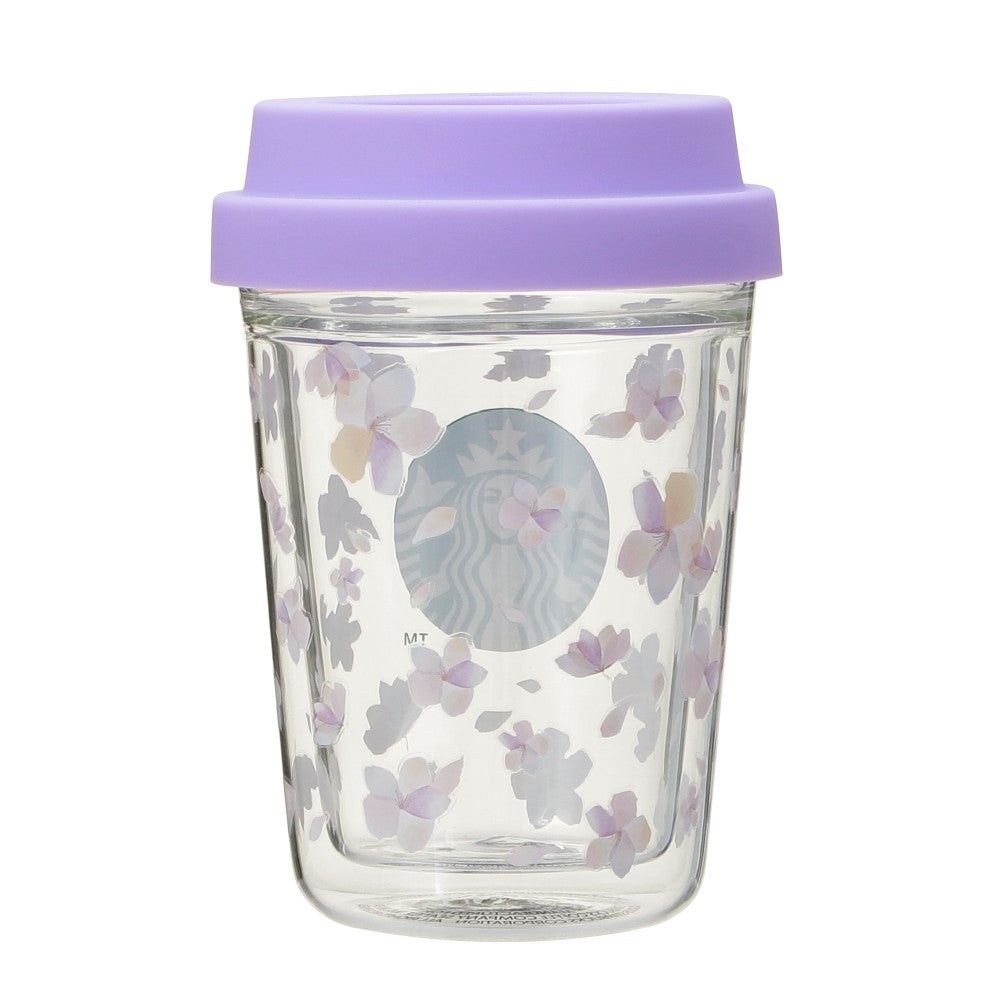 Starbucks Japan SAKURA 2025 Double-walled Glass Cup 296ml