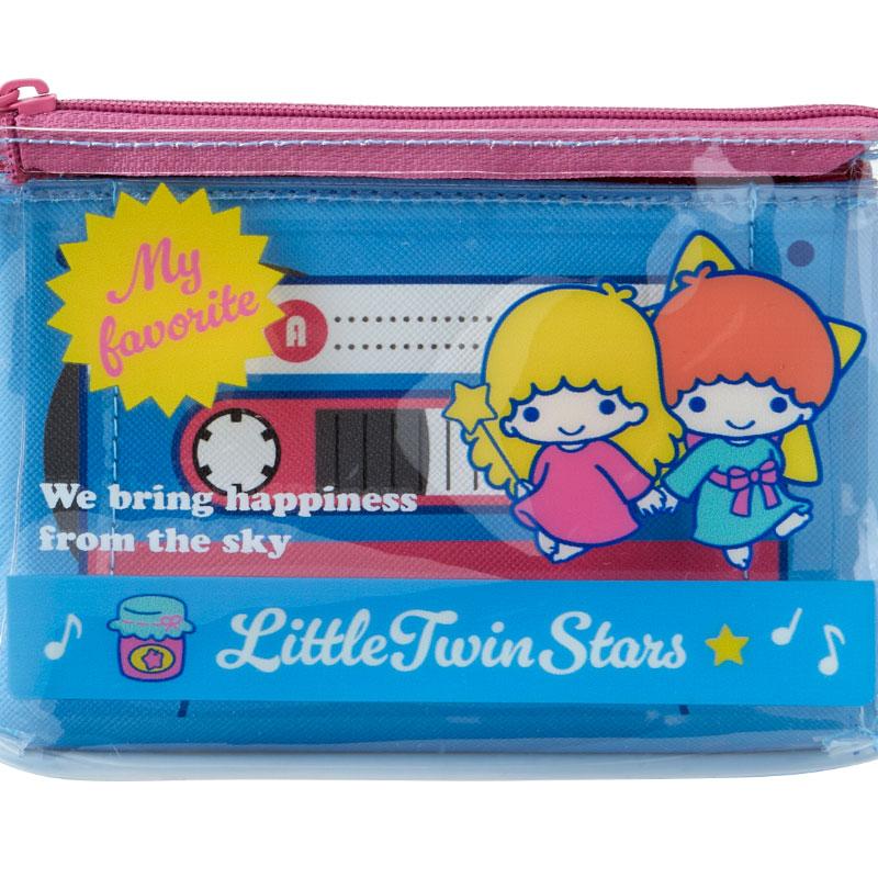 Little Twin Stars Kiki Lala Pouch Clear Cassette Vintage Retro Sanrio Japan