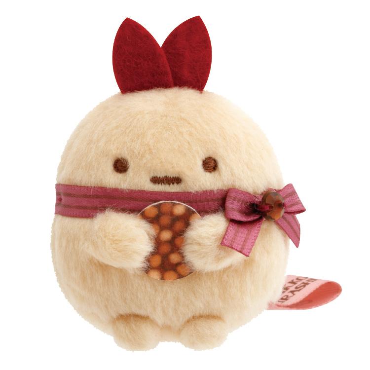 Sumikko Gurashi Fried Shrimp Tail mini Tenori Plush Chocolate San-X Japan Limit