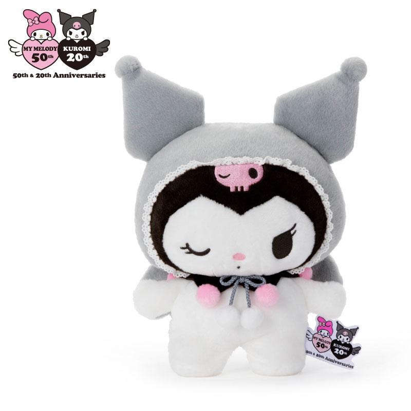 Kuromi Plush Doll Popping My Melody 50th & Kuromi 20th Sanrio Japan 2025