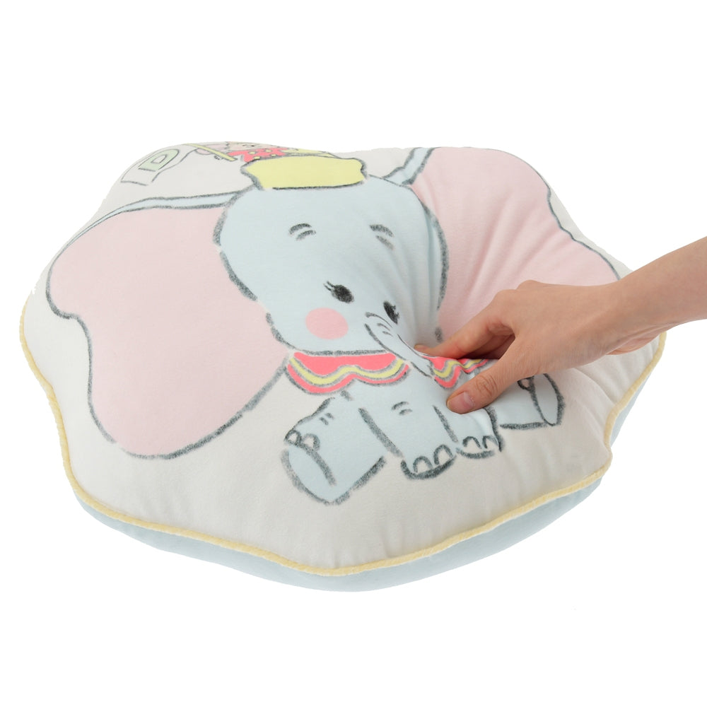 Dumbo Timothy Q. Mouse Cushion Illustrated Noriyuki Echigawa Disney Store Japan