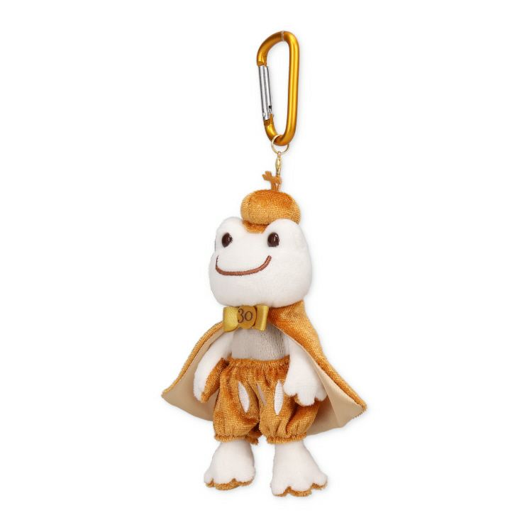 Pickles the Frog Plush Keychain White King 30th Japan 2024