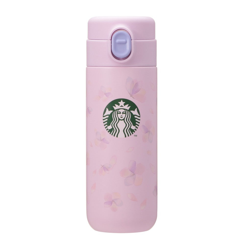 Starbucks Japan SAKURA 2025 Stainless Bottle Purple 381ml Tumbler