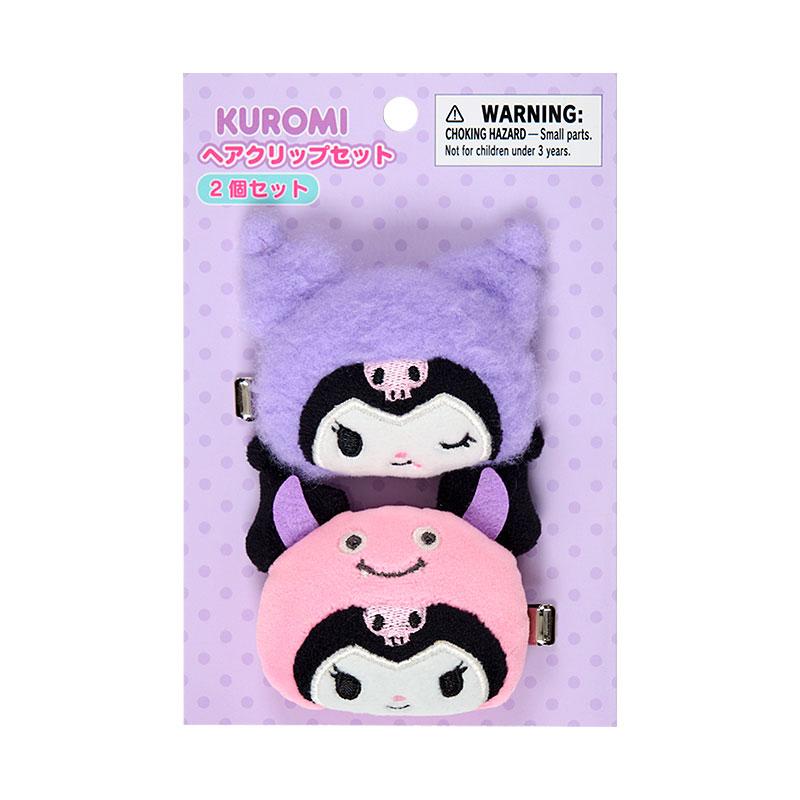 Kuromi Hair Clip Set My Deco Bag Sanrio Japan 2025