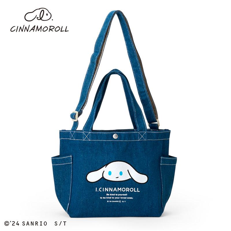 I.CINNAMOROLL Denim Shoulder Bag Sanrio Japan 2025