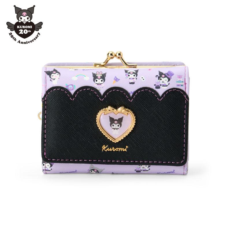 Kuromi 20th Clasp Wallet Sanrio Japan 2025