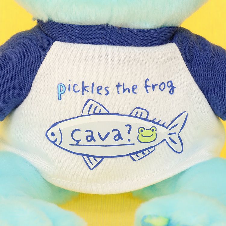 Pickles the Frog Bean Doll Plush Cava? 4 Blue Japan Limit 2024