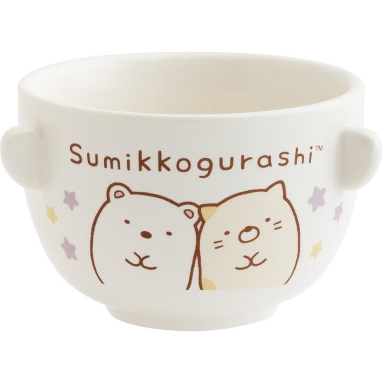 Sumikko Gurashi Neko Cat & Shirokuma Bear Bowl Set Purple San-X Japan 2025