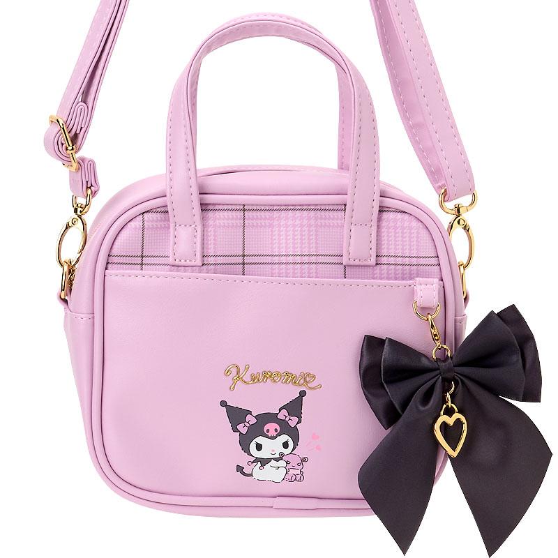 Kuromi Kids Boston Bag with Shoulder Sanrio Japan 2025