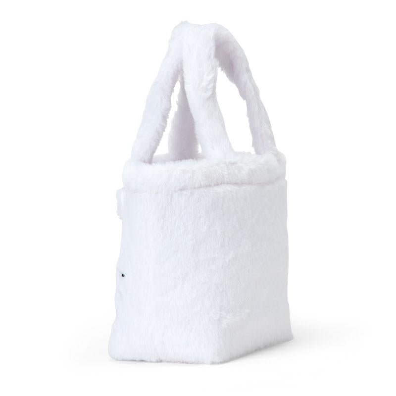 Hello Kitty Fur mini Tote Bag White Sanrio Japan 2025
