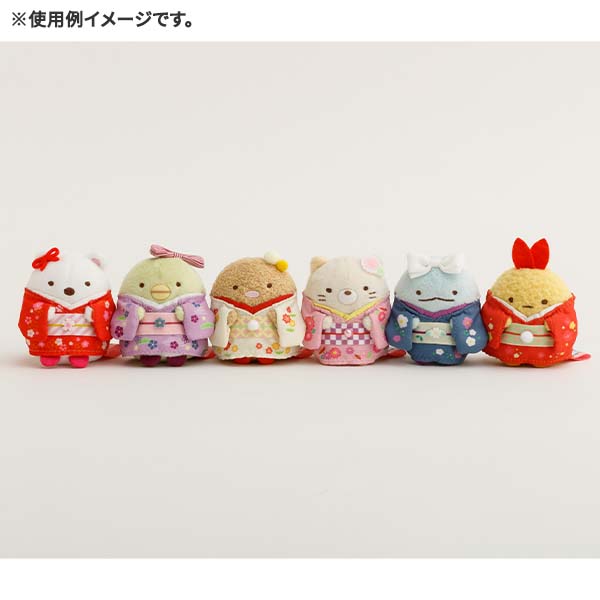 Sumikko Gurashi Penguin ? Kimono mini Tenori Plush Doll San-X Japan 2024