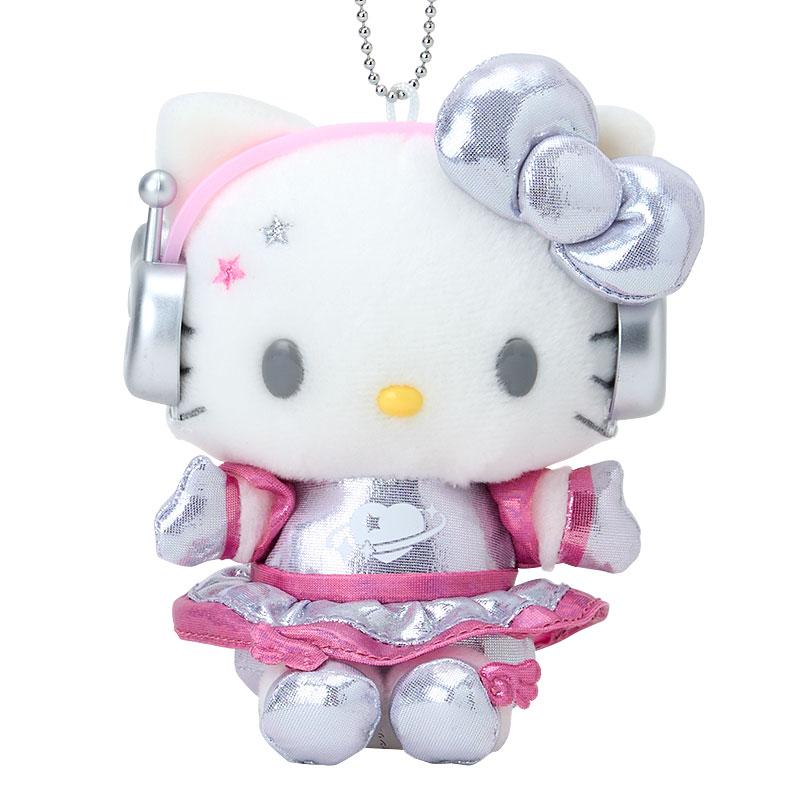 Hello Kitty Plush Mascot Holder Keychain Tokimeki Planet Sanrio