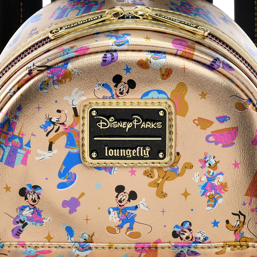 Mickey Backpack Loungefly Disney Store Japan DISNEYLAND RESORT 70TH CELEBRATION