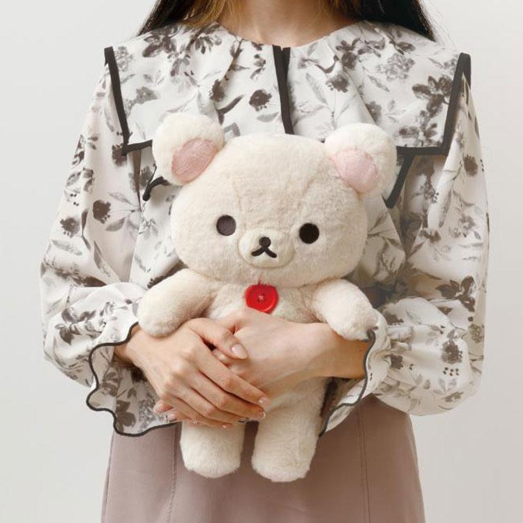 Korilakkuma Fluffy Plush Doll M Lovely House San-X Japan 2024 Rilakkuma