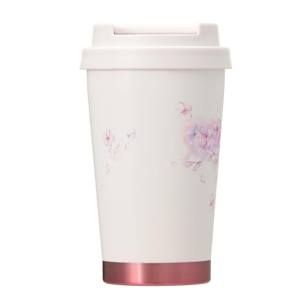 Starbucks Japan SAKURA 2025 Stainless TOGO Logo Tumbler Beige 355ml