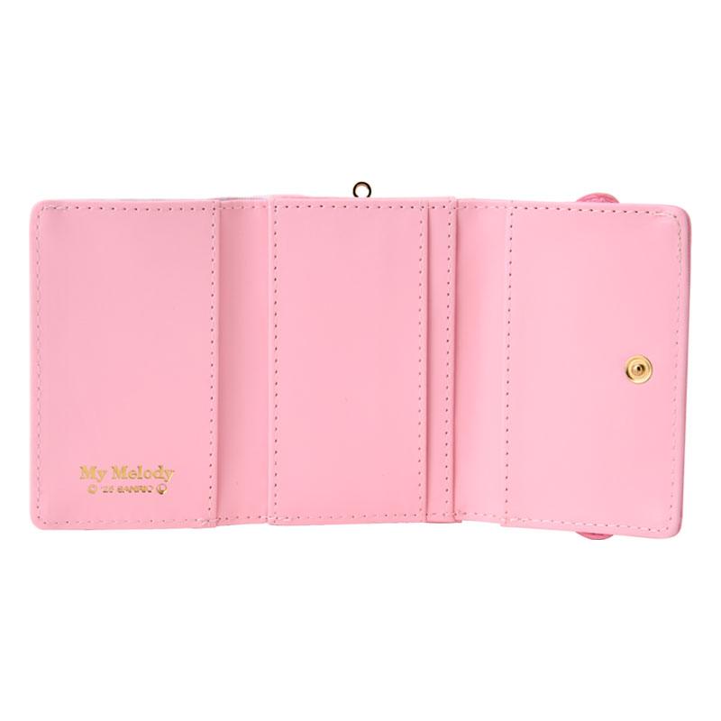 My Melody Clasp Trifold Wallet Sanrio Japan 2025