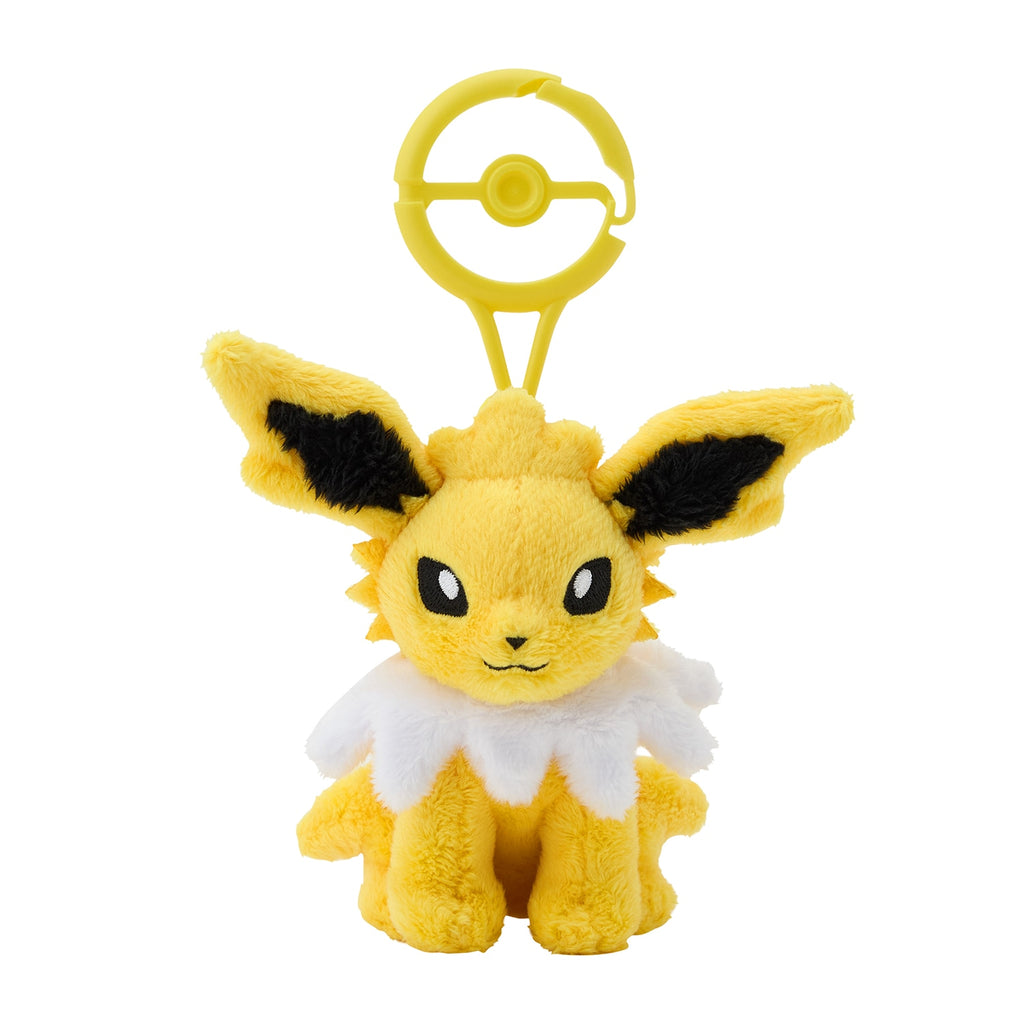 Jolteon Thunders Plush Keychain with Carabiner Pokemon Center Japan 2024