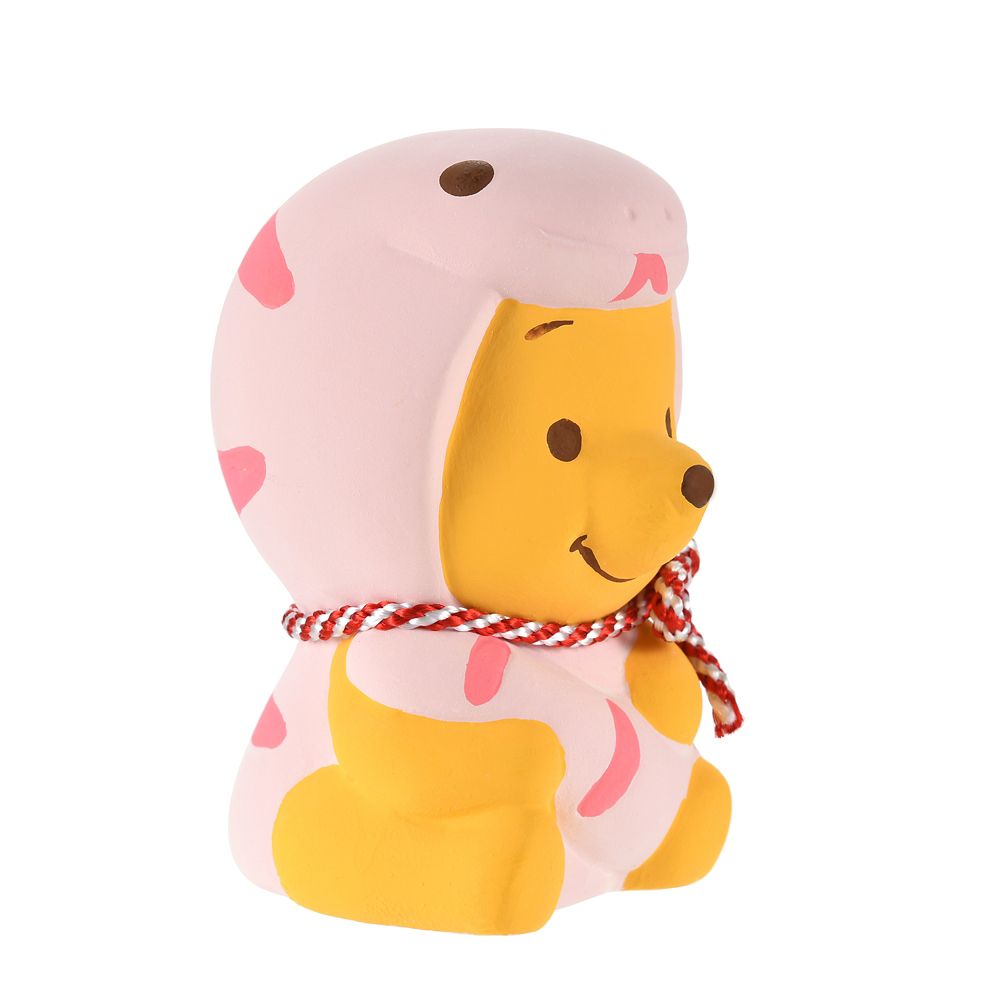 Winnie the Pooh Decoration Pink ETO POOH 2025 Disney Store Japan New Year Snake