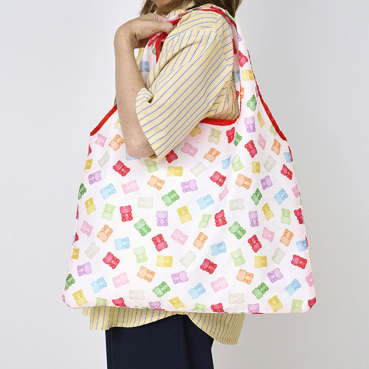 Pickles the Frog Eco Shopping Tote Bag Smile Gummy Japan 2025